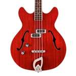Guild Starfire I Semi-Hollow Body Bass (Left-Handed) - Cherry Red with Rosewood Fingerboard