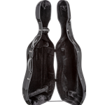 Howard Core CC4300 Fiberglass Cello Case - 4/4 Black