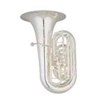 Eastman EBC632 Silver-Plated Tuba - Key of CC, 4/4 Size