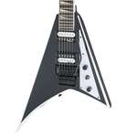 Jackson JS Series Rhoads JS32 - Black with White Bevels and Amaranth Fingerboard