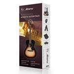 Alvarez RF26SSB Orchestra Model Satin Sunburst Acoustic Guitar Pack with Gigbag, Tuner, Strap and Cleaning Cloth