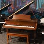 Yamaha C3 Grand Piano 6'1" Satin American Walnut with Bench