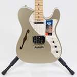 Fender American Elite Telecaster Thinline (2017) - Champagne with Maple Fingerboard (Used)