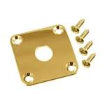 Allparts AP-0633-002 Square Jackplate for Les Paul - Gold