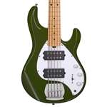 Sterling StingRay Ray 5HH - Olive Green with Maple Fingerboard