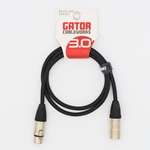 Gator Backline Series 3 Foot XLR Microphone Cable