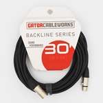 Gator Backline Series 30 Foot XLR Microphone Cable