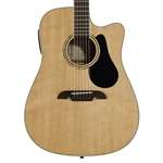 Alvarez AD60CE Artist Series Dreadnought Acoustic-Electric Guitar - Spruce Top with Mahogany Back and Sides
