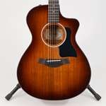 Taylor 200-Series 222ce-K Deluxe Grand Concert Acoustic-Electric Guitar - Hawaiin Koa Top, Back and Sides (Demo)
