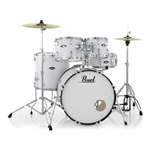 Pearl Roadshow RS505C/C Complete Drum Set with Hardware and Cymbals - Pure White