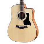 Taylor 100-Series 110ce-S Dreadnought Acoustic-Electric Guitar - Spruce Top with Layered Sapele Back and Sides