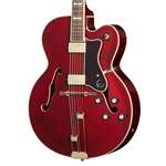 Epiphone Broadway Hollowbody Jazz Guitar - Wine Red with Laurel Fingerboard