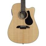 Alvarez AD6012CE Artist Series 12-String Dreadnought Acoustic-Electric Guitar - Natural Spruce Top with Mahogany Back and Sides