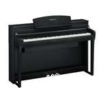 Yamaha Clavinova CSP-275 GrandTouch-S with Wooden Keys Tablet Controlled Smart Piano - Black Walnut