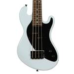 Kala UBASS-SB-LB-FS Short Scale Solid Body Fretted U-Bass - Powder Blue with Laurel Fingerboard