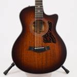 Taylor 300-Series 326ce Baritone-6 Grand Symphony Acoustic-Electric Guitar - Shaded Edgeburst All Mahogany