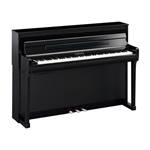 Yamaha Clavinova CLP-885 Grand Expression Modeling Digital Upright Piano with GrandTouch Pedals and Bench - Polished Ebony