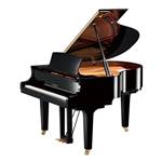 Yamaha SILENT Series C1X SH3 Baby Grand Piano - 5'3" Polished Ebony