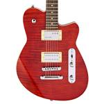 Reverend Charger RA - Transparent Wine Red Flame Maple with Rosewood Fingerboard