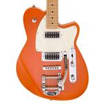 Reverend Flatroc - Transparent Rock Orange with Roasted Maple Fingerboard