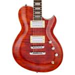 Reverend Roundhouse RA - Transparent Wine Red Flame Maple with Rosewood Fingerboard