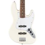 Fender Standard Jazz Bass - Olympic White with Laurel Fingerboard