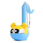 Otamatone Melody Play-Along Synthesizer Keychain - Powerpuff Girls (Bubbles)