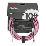 Fender Contour Instrument Cable - Burgundy Mist, 10'