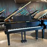 Yamaha C-Series 1986 C3 6'1" Acoustic Grand Piano - Satin Ebony