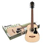 Ibanez IJV30 Quickstart 3/4 Acoustic JamPack - Open Pore Natural