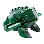 Meinl Percussion NINO Wood Frog Guiro - Green, Medium