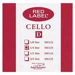 Super Sensitive Red Label 1/4 Cello D String