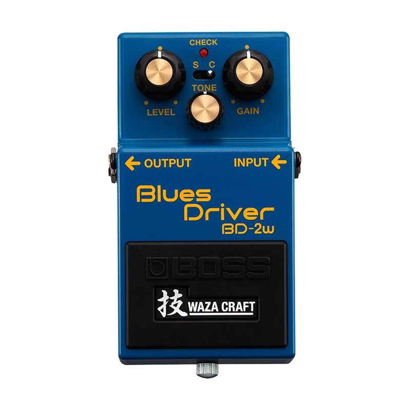 Boss BD-2W Blues Driver Waza Craft Special Edition Distortion & Gain
