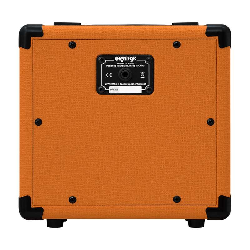 Strait Music - Orange PPC108 - 1X8 20w 8 ohm Speaker Cabinet
