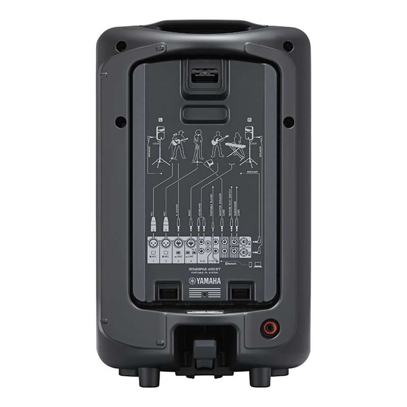 Strait Music - Yamaha STAGEPAS 400BT - 400W Portable PA System