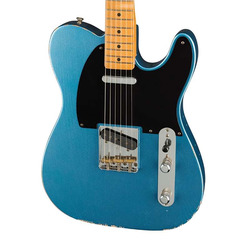 Fender Vintera Road Worn '50s Telecaster - Lake Placid Blue, with Maple  Fingerboard Blue Telecaster Alder