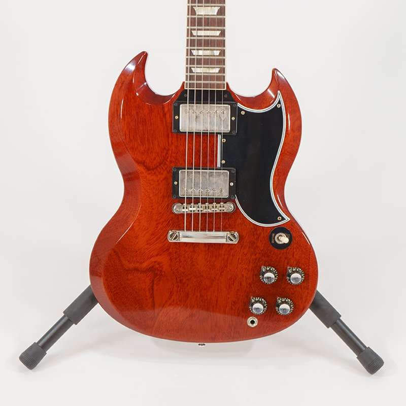 Strait Music - Gibson 1961 Les Paul Standard Reissue Bar - Red with Rosewood Fingerboard