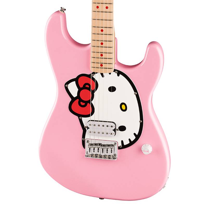 Strait Music - Squier Hello Kitty Limited Edition Stratocaster