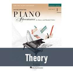 Accelerated Piano Adventures For the Older Beginner - Theory (Book 1)