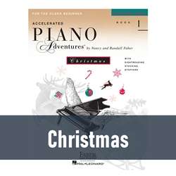 Accelerated Piano Adventures For the Older Beginner - Christmas (Book 1)