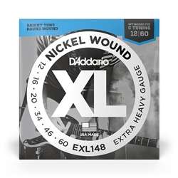 D'Addario EXL148 Extra Heavy - Nickel Wound Electric Guitar Strings