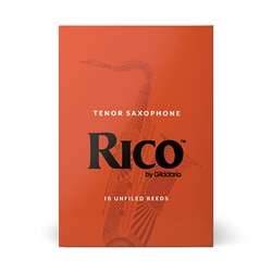 Rico by D'Addario Tenor Saxophone Reeds - Strength 3.5, Box of 10