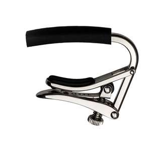 Shubb C4 Capo for Electric Guitar with 7.25" Radius - Polished Nickel