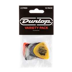 Dunlop Guitar Pick - 12 Pack Variety Light/Medium