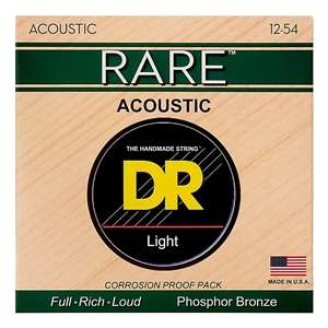 DR Rare RPM-12 Acoustic Guitar Strings - Light (12-54)