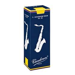 Vandoren Traditional Tenor Saxophone Reeds - Strength 3 Box of 5