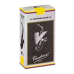 Vandoren V12 Alto Saxophone Reeds - Strength 4.0 Box of 10