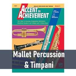 Accent on Achievement - Mallet Percussion & Timpani (Book 3)
