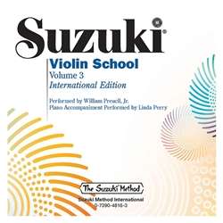 Suzuki Violin School CD, Volume 3 [Violin]
