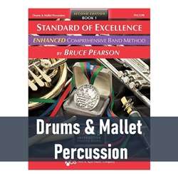 Standard of Excellence PW21PR - Drums and Mallet Percussion (Enhanced Book 1)